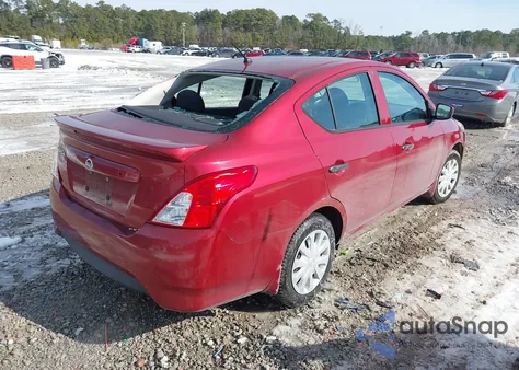 2017 Nissan Versa 1.6 S+ из США, поврежденный, VIN 3N1CN7AP9HL906460